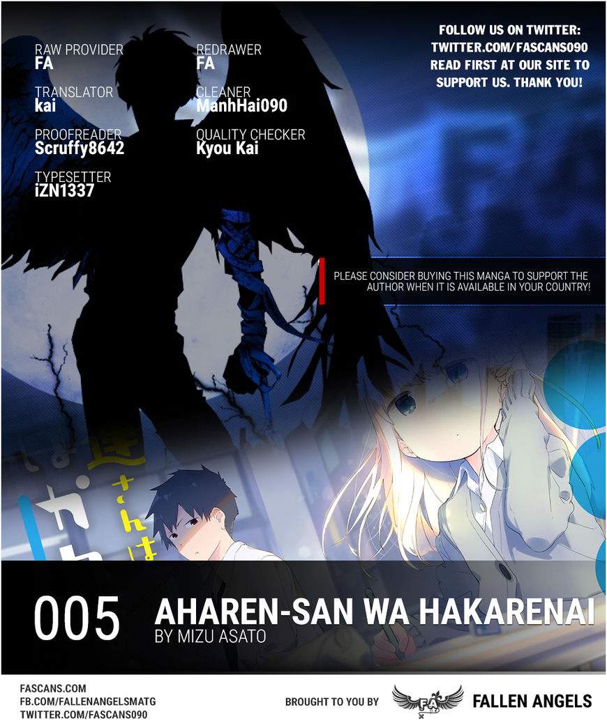 Aharen-san wa Hakarenai Chapter 5 1